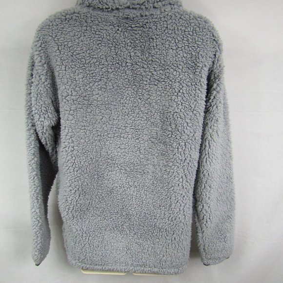 Sherpa | Quarter Zip | Fleece | Women's | SO | Warm | M | Grey - Picture 3 of 3